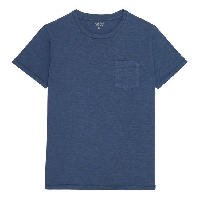 Camiseta Pocket Crew | Cobalto