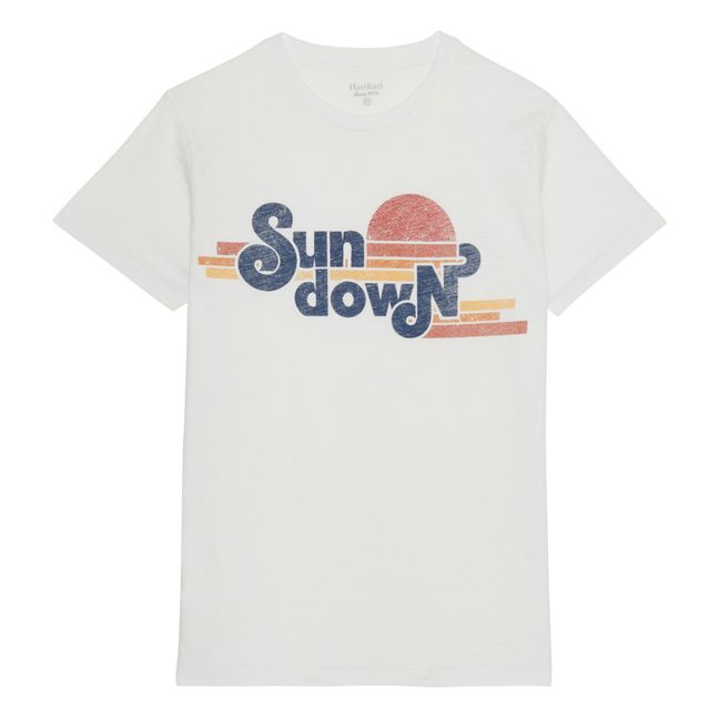 T-shirt Sundown | Blanc
