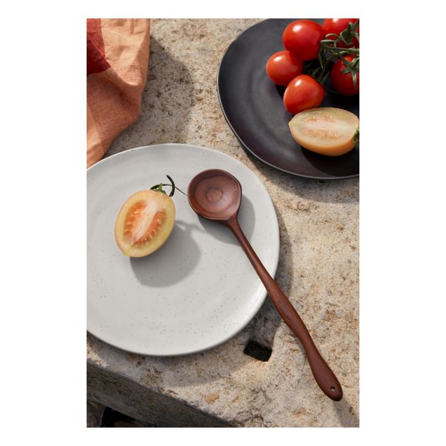 Assiette Flow  | Blanc cassé