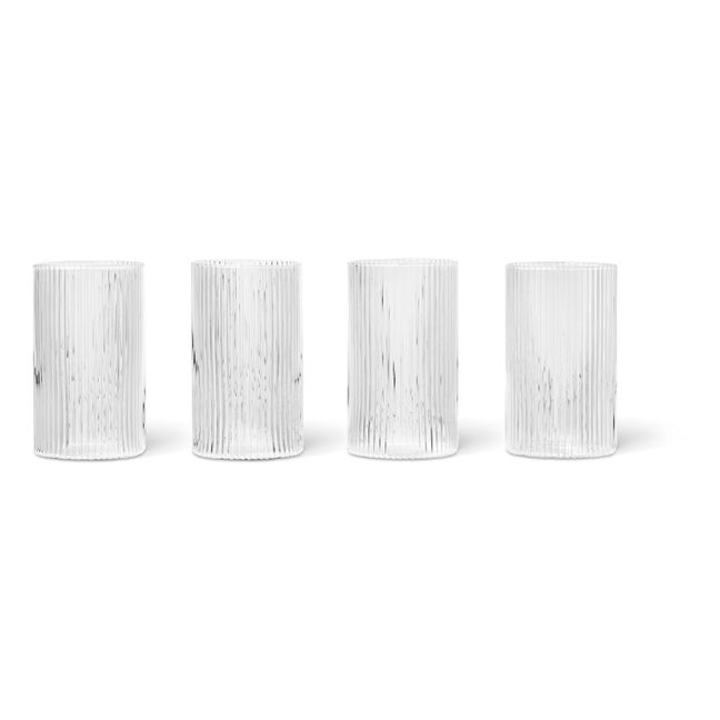 Verres Ripple - Set de 4