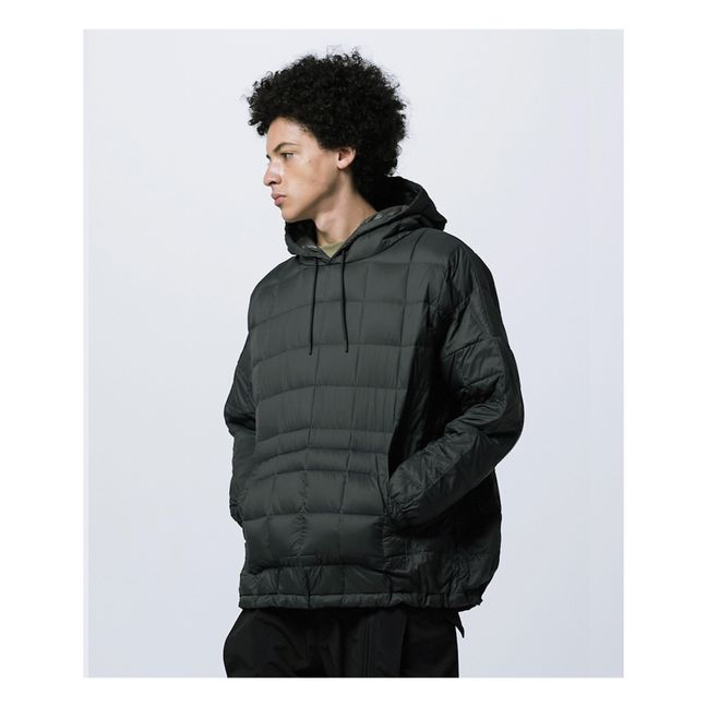 Unisex Einziehbare Steppjacke | Anthrazit