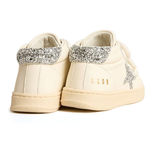 June Glitter Scratch Sneakers | Silver