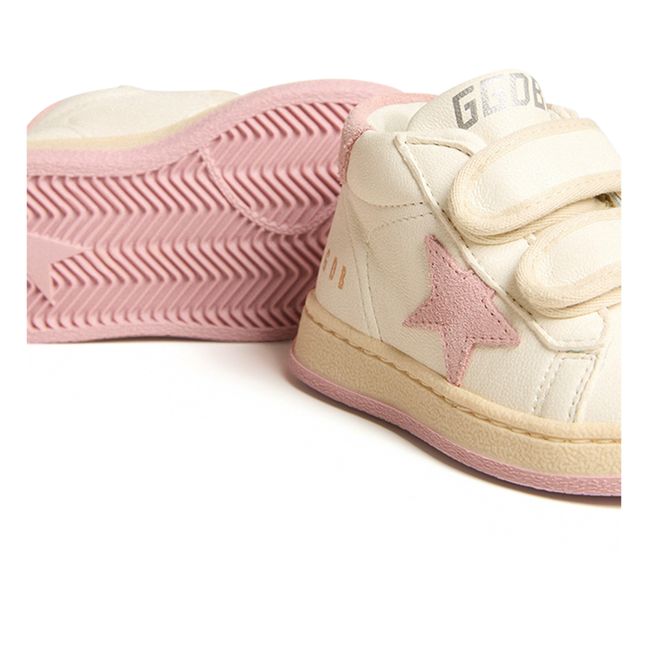 June - Sneakers in pelle scamosciata con graffi | Rosa