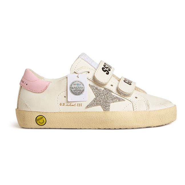 Old School Scratch Sneakers | Pale pink