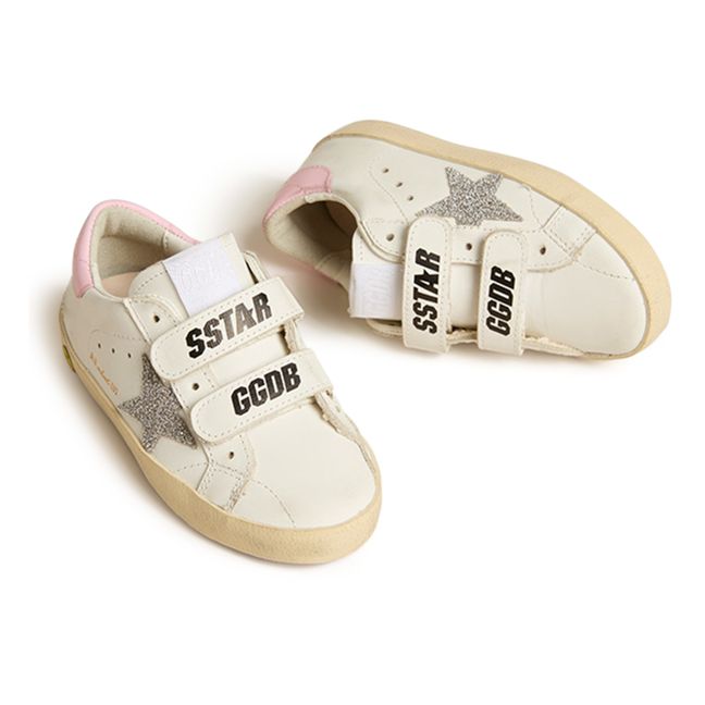 Old School Scratch Sneakers | Pale pink