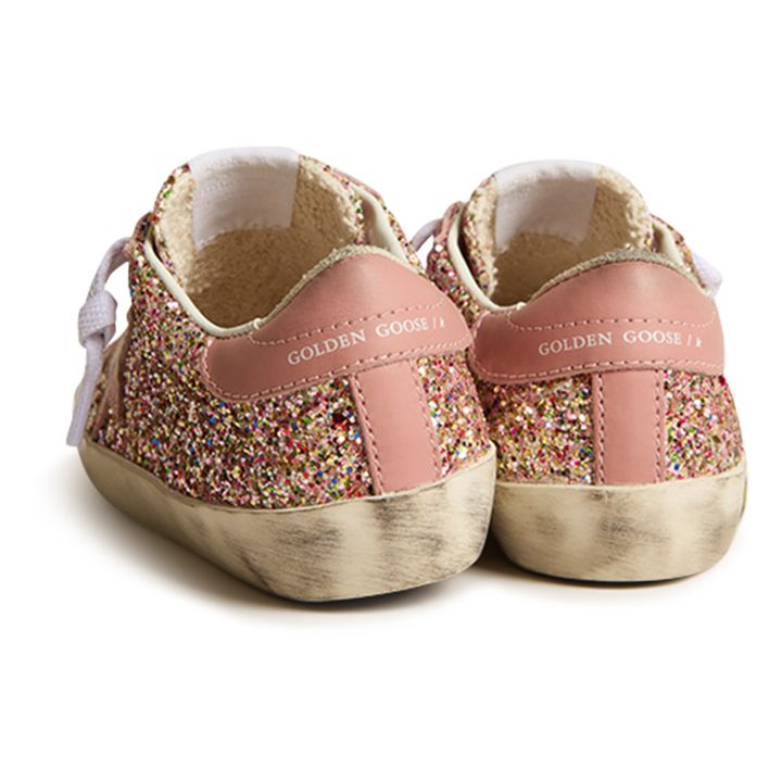 Golden goose hot sale sneakers pink