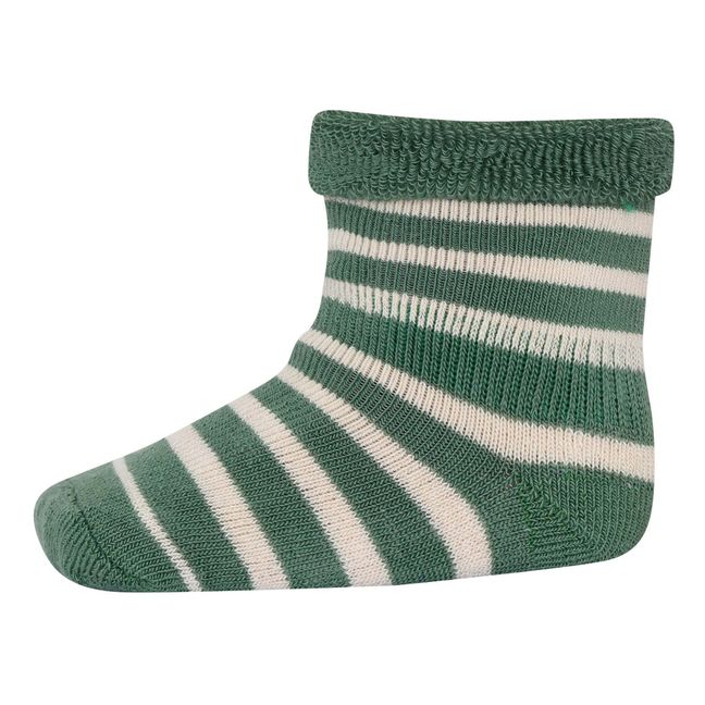 Eli Socken aus Baumwolle | Grün