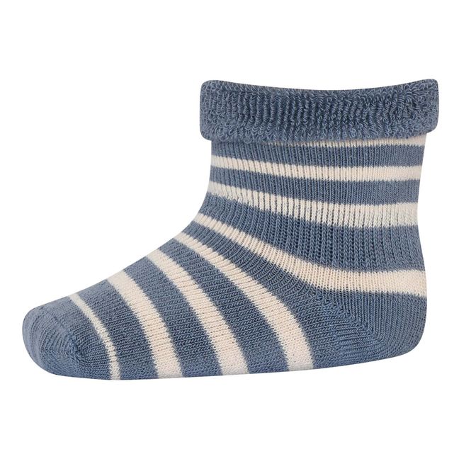 Eli Socken aus Baumwolle | Blau