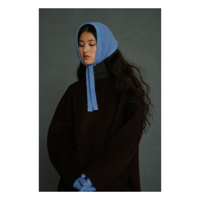 Fichu Zina Mohair | Bleu ciel