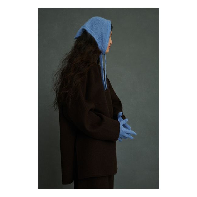 Fichu Zina Mohair | Bleu ciel