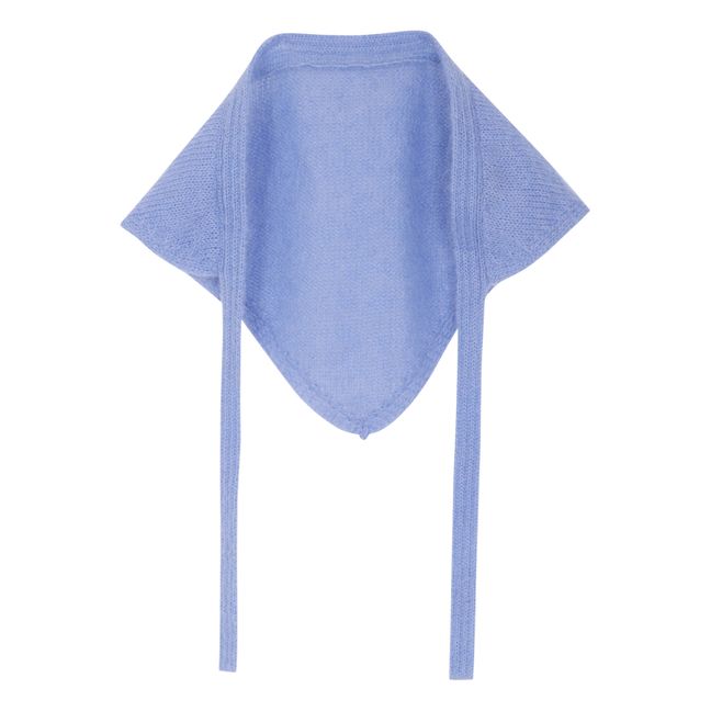 Fichu Zina Mohair | Bleu ciel