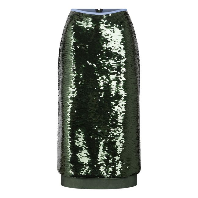 Jupe Vanila Sequins | Vert