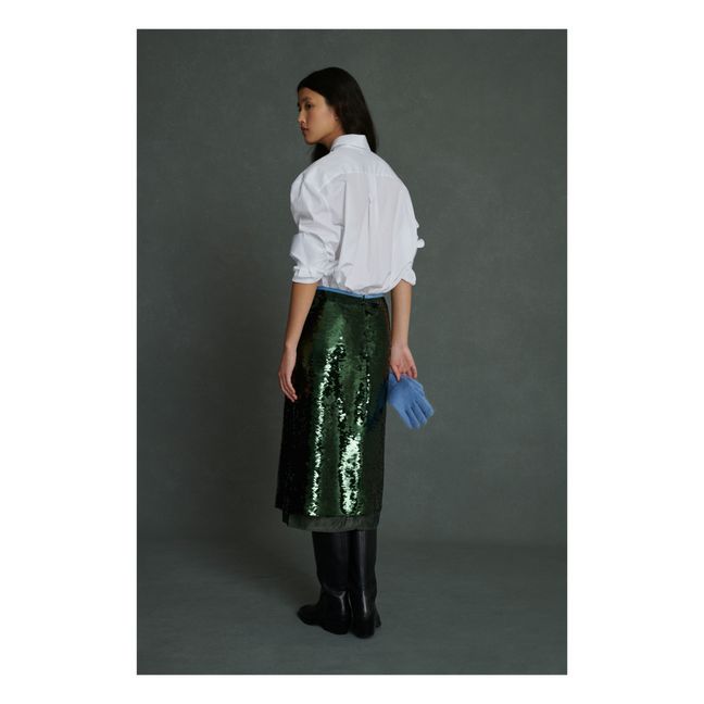 Jupe Vanila Sequins | Vert