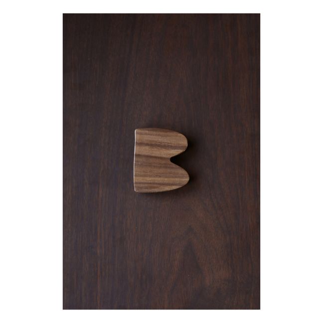 Bouton de porte - Patère Yayoi | Noyer