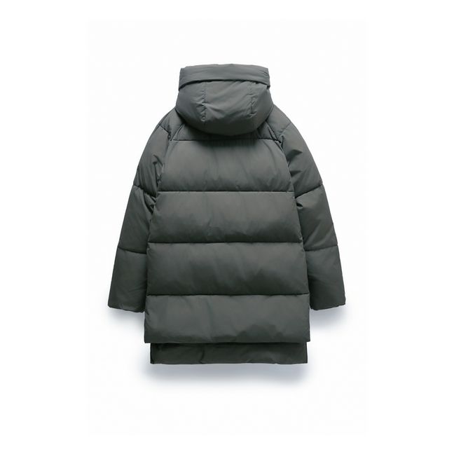 Lyndon Coat Recycled Materials | Olive noire