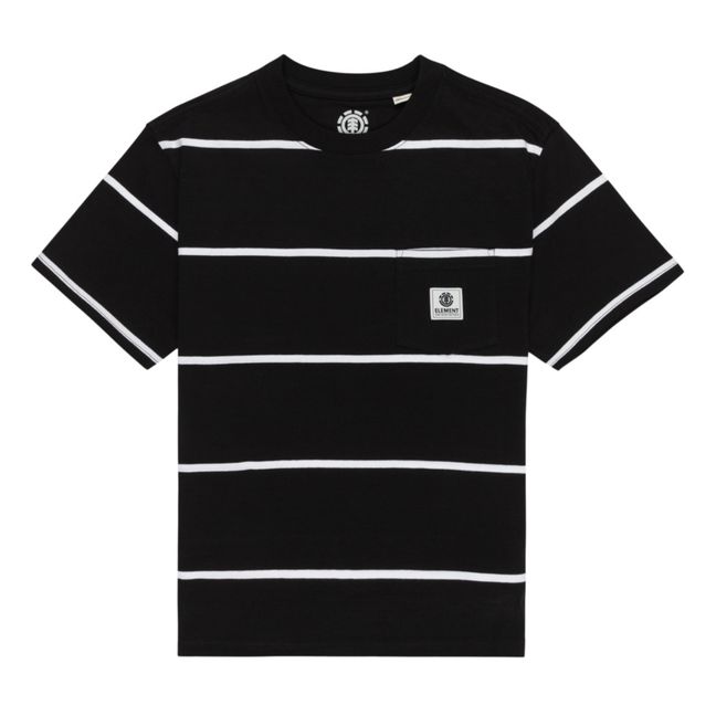 Camiseta básica con bolsillo | Negro