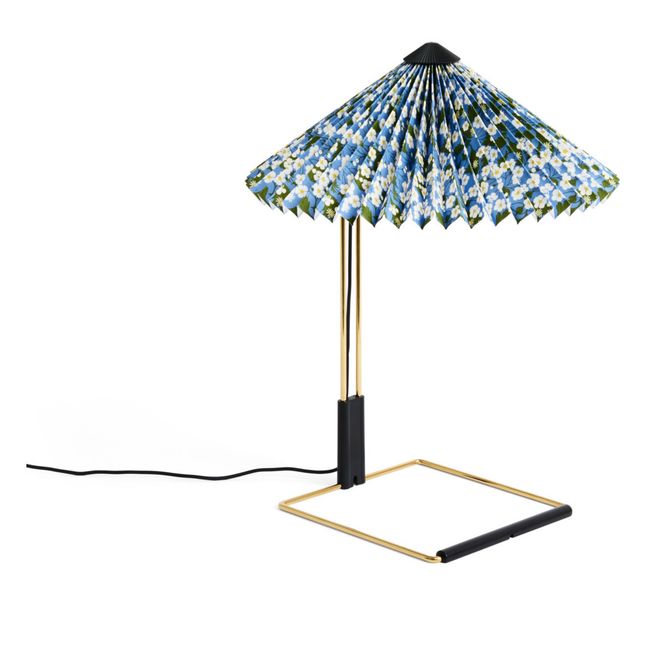 Lampe de table Matin x Liberty, Inga Sempé | Bleu