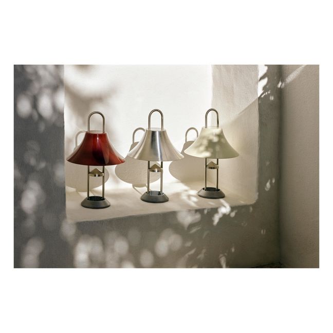 Lampe à poser portable Mousqueton - Inga Sempé  | White