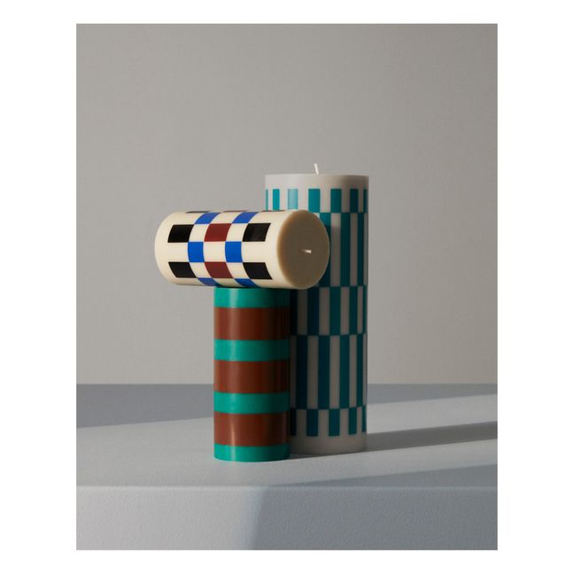 Column Tile Candle | Blue