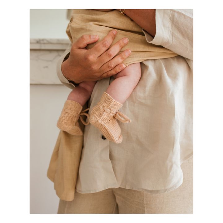 Zapatillas de lana merina | Rosa Palo- Imagen del producto n°1