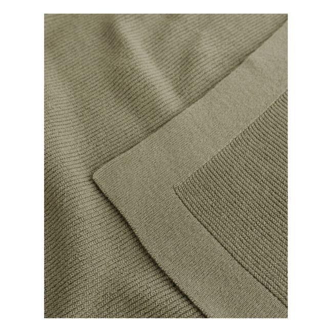 Couverture Gust Laine Mérinos | Khaki
