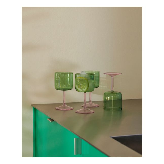 Tint wine glasses - Set of 2 | Green