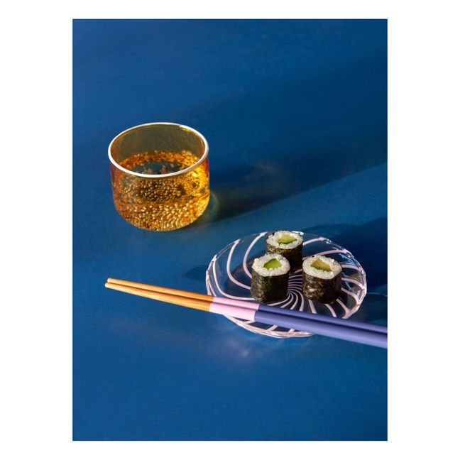 Coupelle Spin en Borosilicate - Set de 2 | Rose
