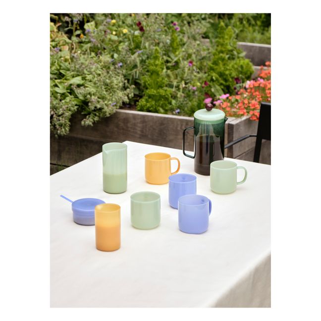 Mug aus Borosilikatglas - 2er-Set | Orange