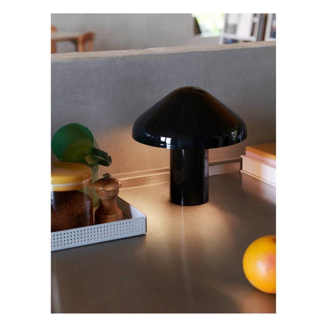 Lámpara de mesa portátil Pao | Negro
