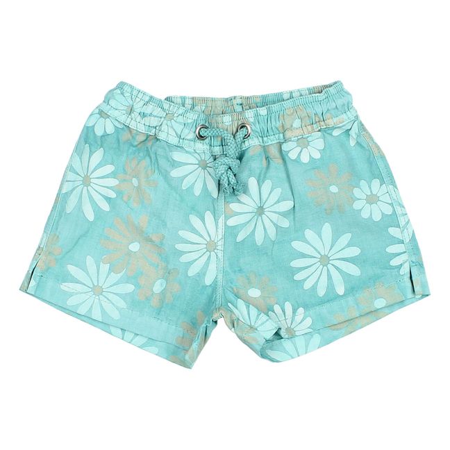 Daisy Baby Swim Shorts | Blue Green