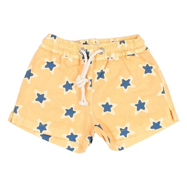 Shorts de baño Baby Stars | Amarillo