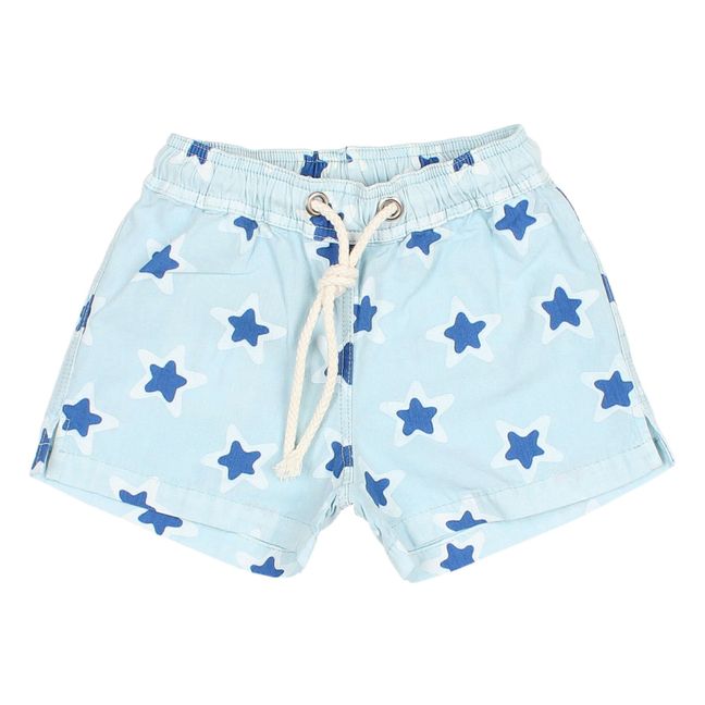 Baby Stars Swim Shorts | Light blue