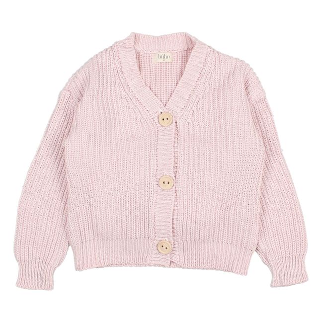 Soor Ploom - Rose Organic Pima Cotton Cardigan - Blue | Smallable