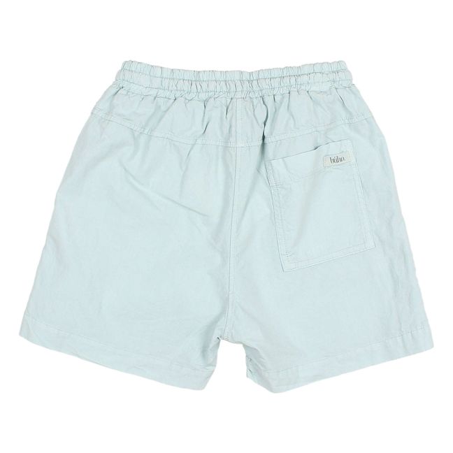 Popeline Bermuda shorts | Light Blue