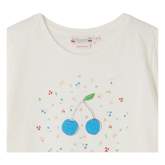 Camiseta Cherry Capricia | Blanco