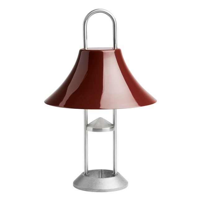 Portable table lamp Mousqueton - Inga Sempé  | Red