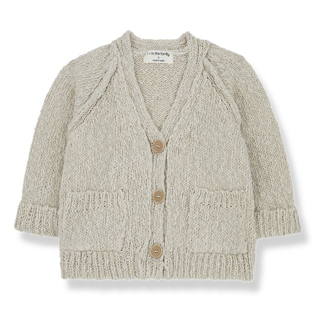 Tadeo Knitted cardigan | Oatmeal