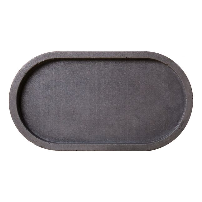 Concrete dish | Charcoal grey