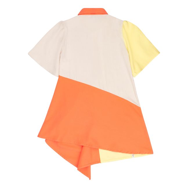 Kleid T-Shirt Willa Bio-Baumwolle | Gelb