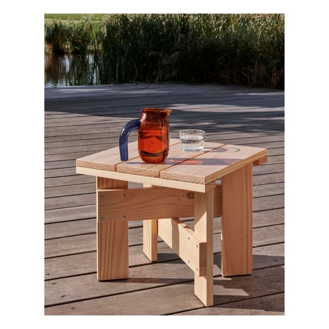 Tavolino da esterno Crate in legno | Pino