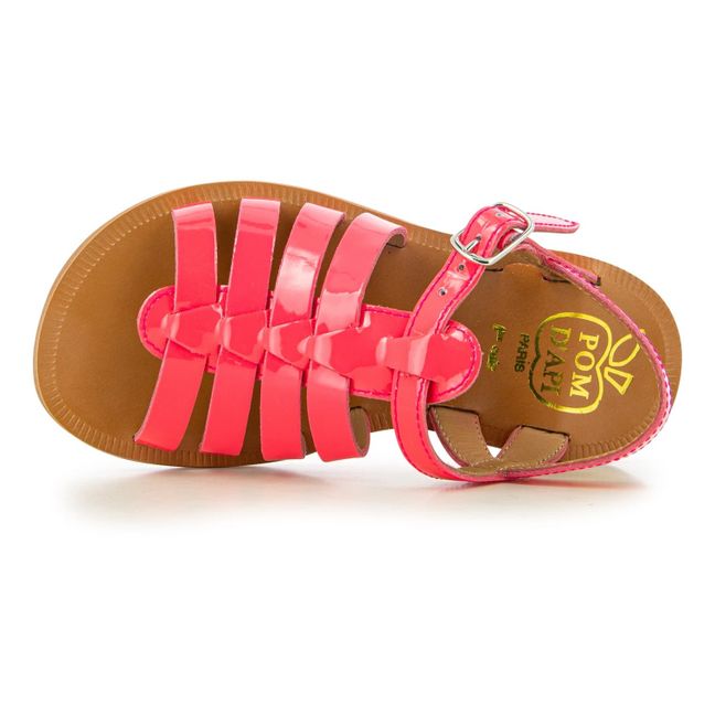 Plagette Strap sandals | Pink