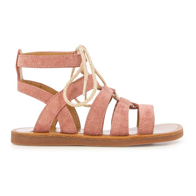 Plagette Guily Strap sandals | Dusty Pink