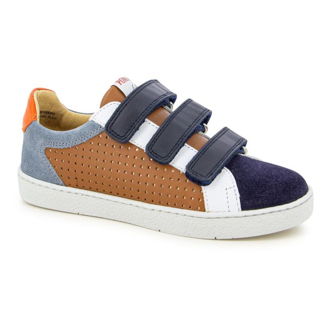 Sneakers Top Lo Easy Perfo Scratch | Camel