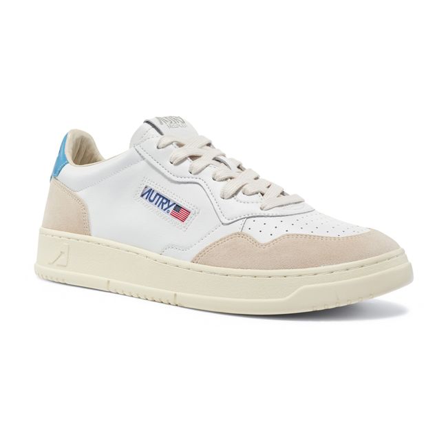 Medalist Low Leather/Suede Sneakers | Blue