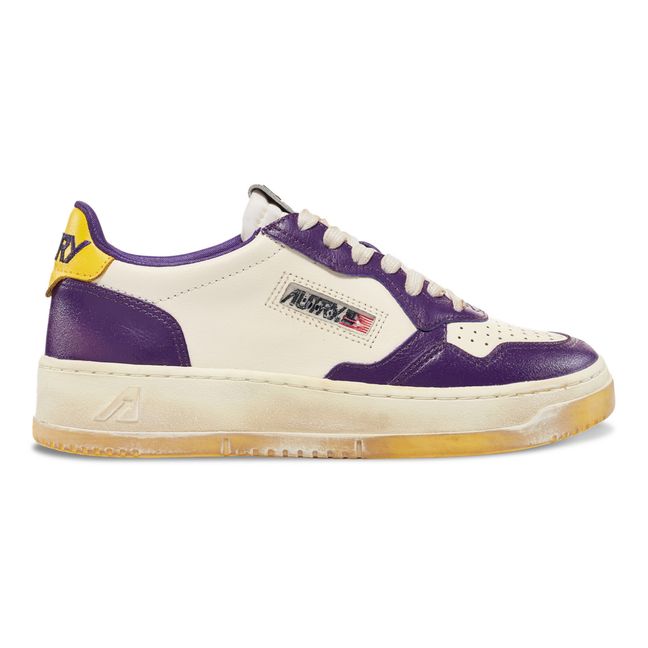 Super Vintage Low Bicolour Sneakers | Purple