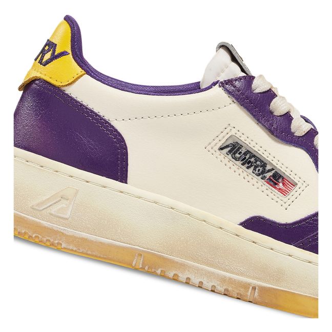 Super Vintage Low Bicolour Sneakers | Purple