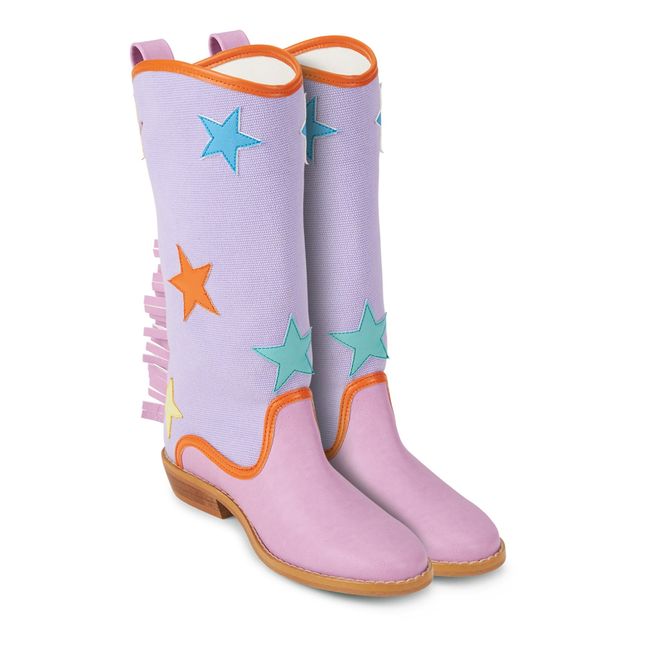 Star boots | Lilac