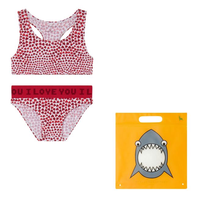 Heart Swimsuit | Red