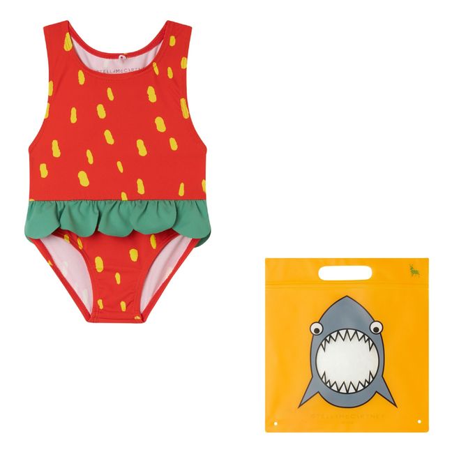 Strawberry Swimsuit | Red