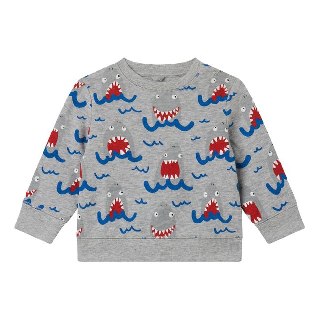 Baby Shark Sweatshirt | Heather grey